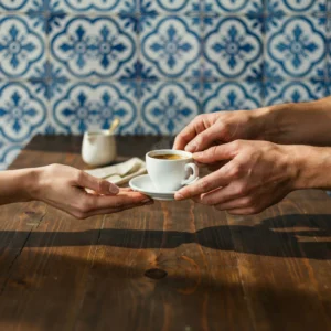 never refuse a cup of coffee